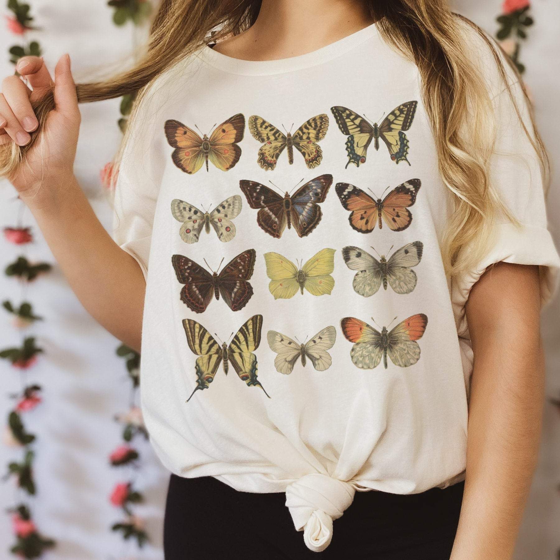 Butterfly Print Shirt