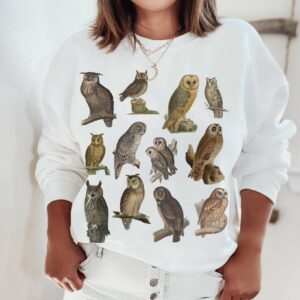 Owls of the World Sweatshirt