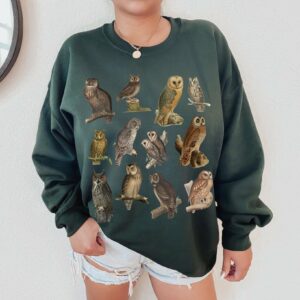 Owls of the World Sweatshirt