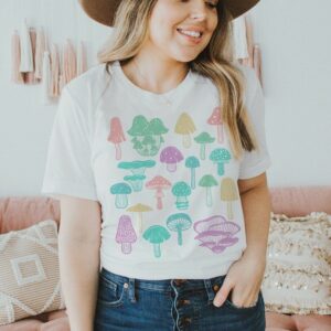Pastel Mushrooms Shirt