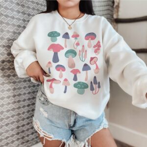 Playful Mushrooms Crewneck