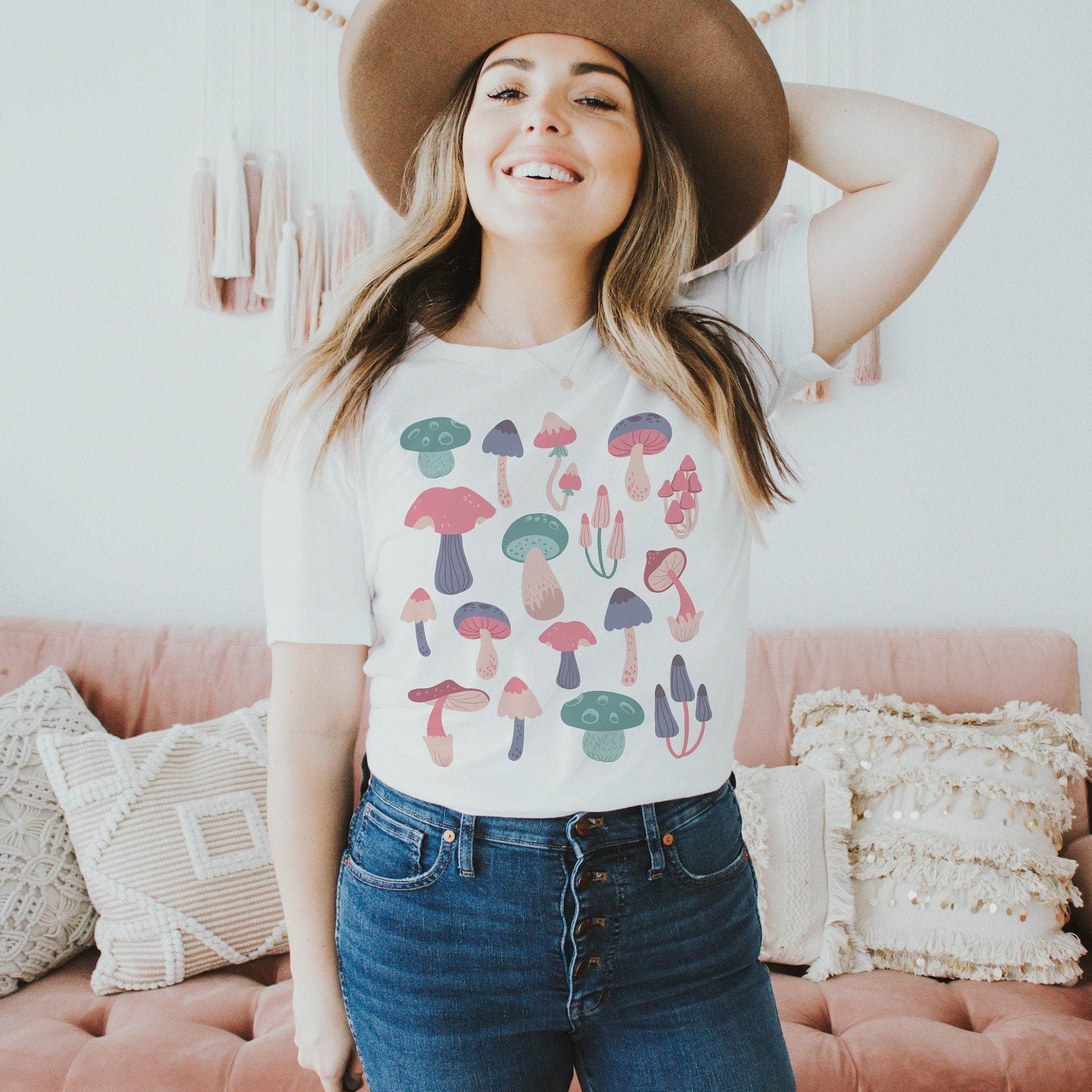 Playful Mushrooms Shirt